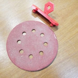Sanding disc alignment tool